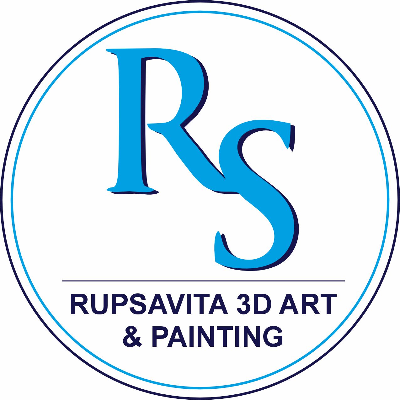 Rupsavita 3D Arts and Painting Logo